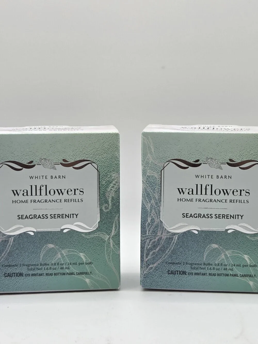White Barn Wallflowers Home Fragrance Refills Seagrass Serenity X 4